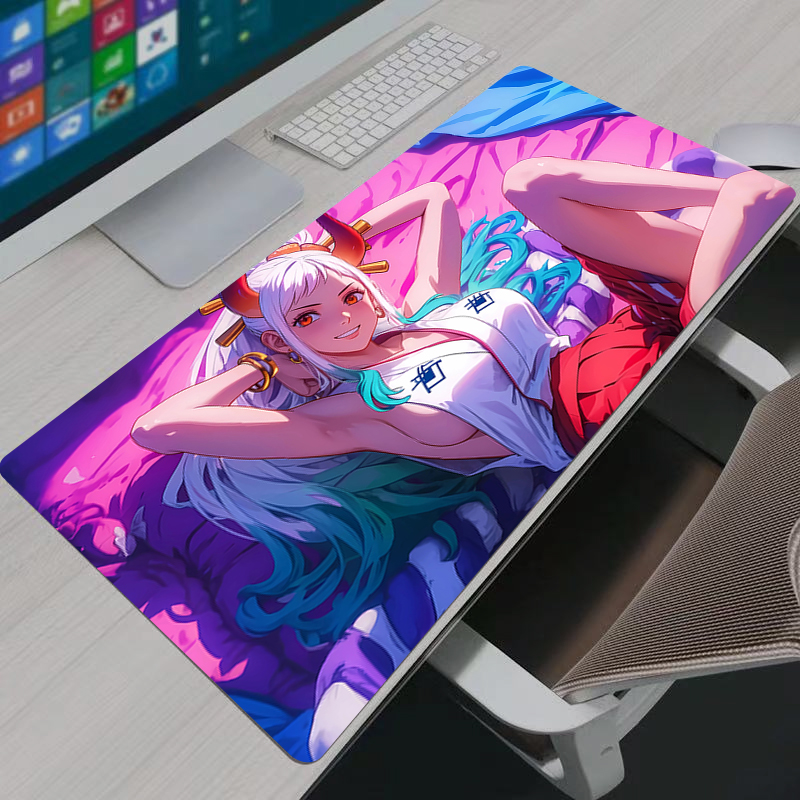 Pc Gaming Lounge - ワンピース ヤマト マウスパッド ノートパソコン XXL 大型