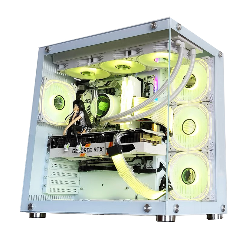 Pc Gaming Itx - 工場/ホワイトコンピューターケース ゲーミングPCキャビネット ATX MATX ITX ミドルタワーPCゲーマーシャーシケース