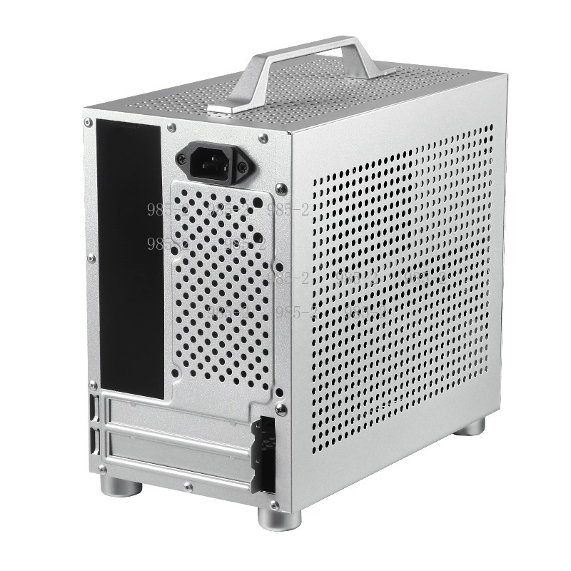 Pc Gaming Itx - ミニITXタワーケース（キャリーハンドル付き）、ディスクリートグラフィックカード対応、SFX電源、小型ゲーミングPCシャーシ