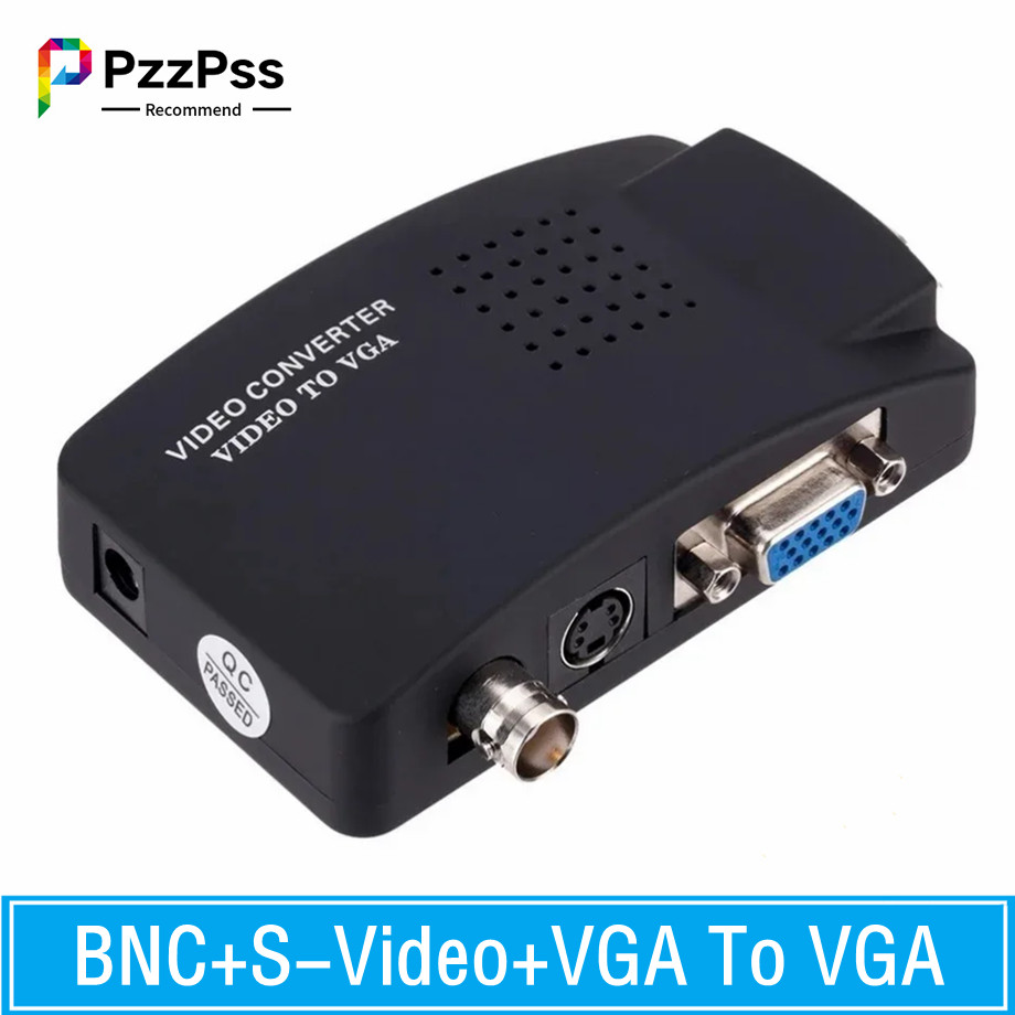 PzzPss BNC S-Video VGA to VGA  - Pc Gaming Vr のレビューと価格