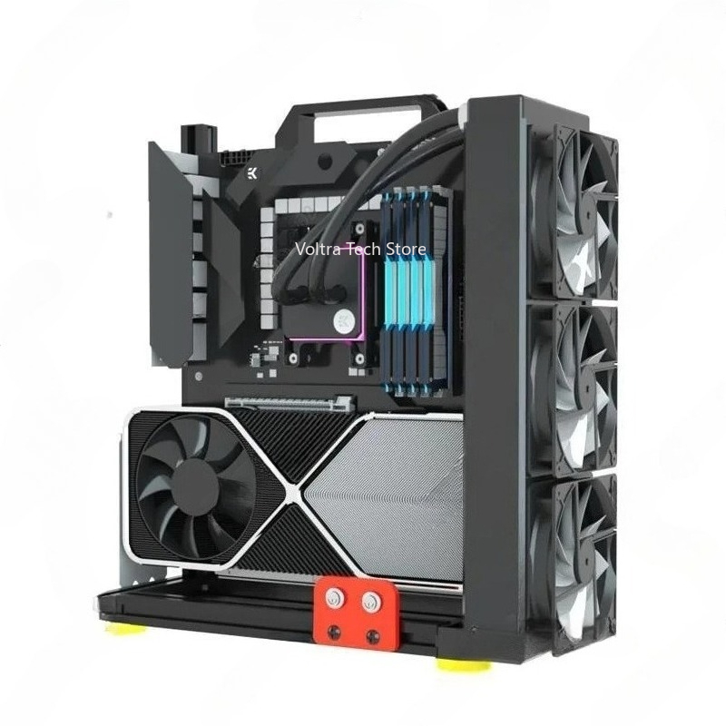 オープンエアコンピューターケースフレーム、ITX ATXマザ - Pc Gaming Itx のレビューと価格