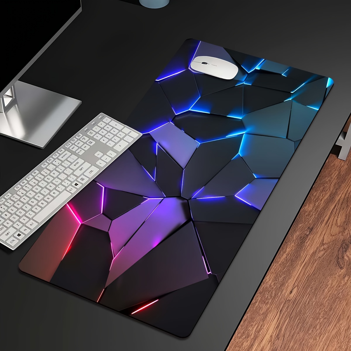 ラインジオメトリ RGB マウスパッド大型マウスパッド 40 - Gaming Pc Equipment のレビューと価格