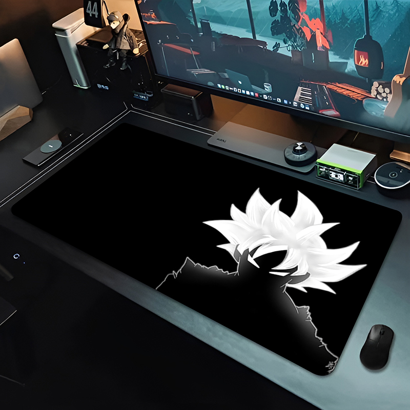 DBZ ブラックアニメマウスパッドドラゴンボール大型 PC  - Pc Gaming Sultan のレビューと価格