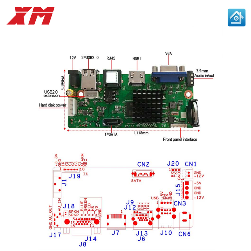 XMオリジナル10CH 4K 5MP H.265 NVR C - Pc Gaming Vr のレビューと価格