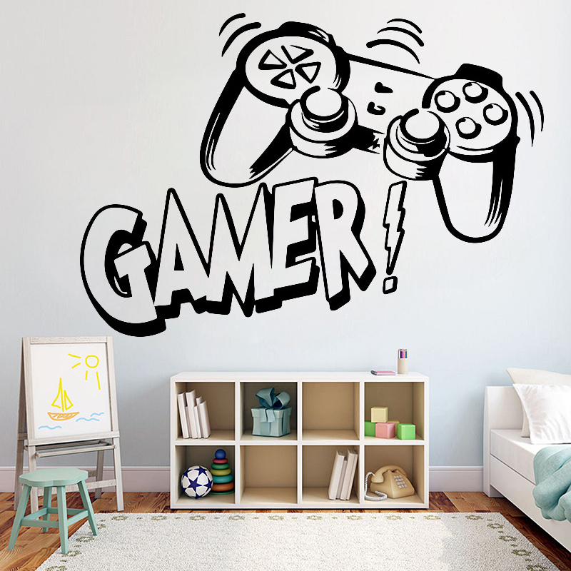 ウォールステッカー子供部屋用ビデオゲームウォールステッカー子 - Pc Gaming Quotes のレビューと価格