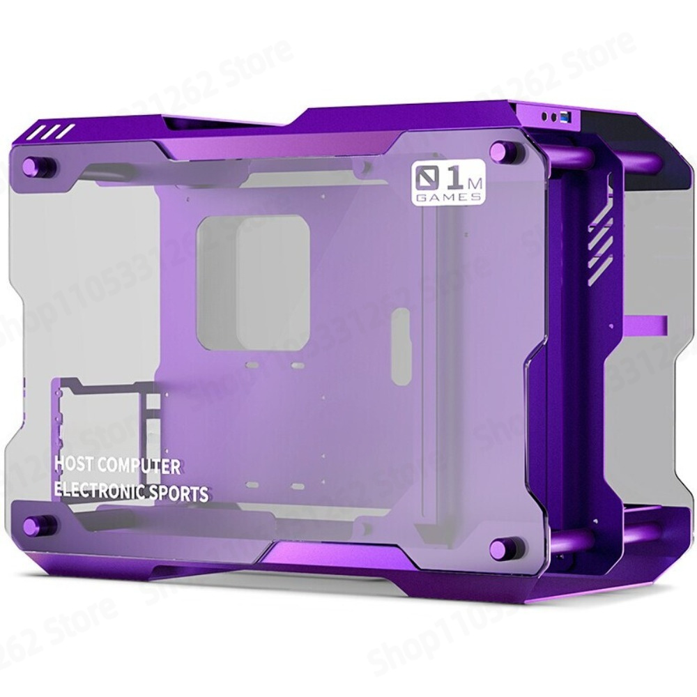 01M ミニゲーミングPCケース アルミ製強化ガラス オープ - Pc Gaming Itx のレビューと価格