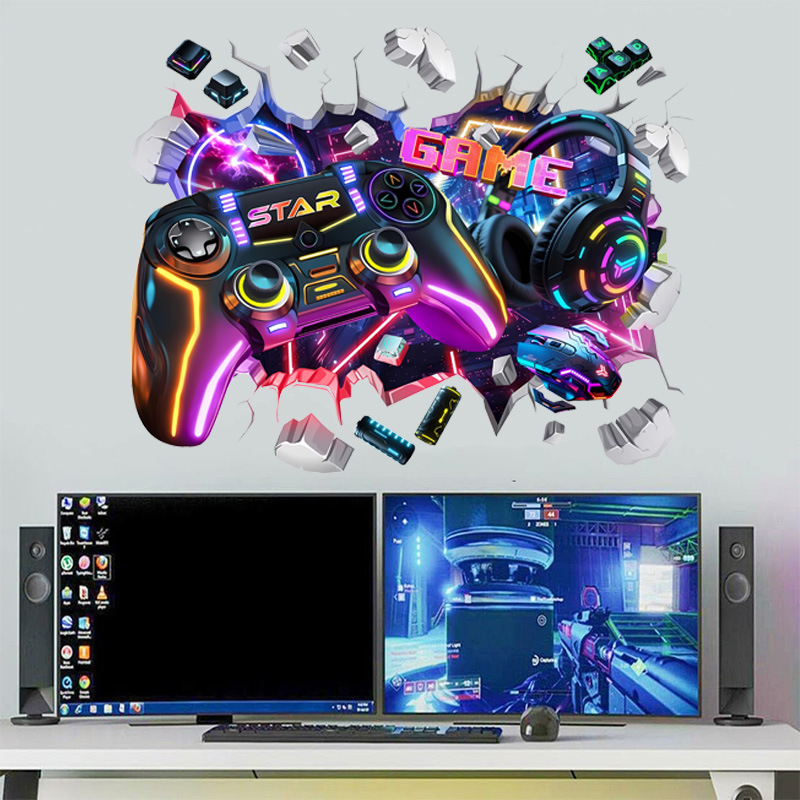 大型クールゲームコントローラーグラフィティウォールホールアー - Pc Gaming Quotes のレビューと価格