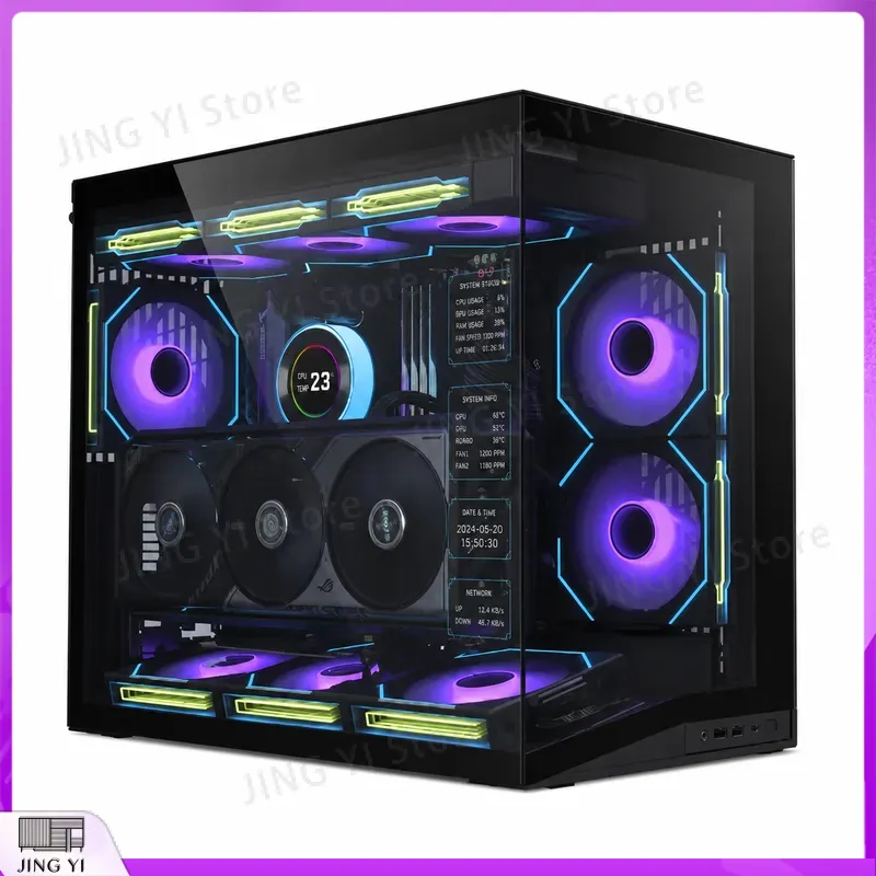 新しい O11 ダイナミックミニ V2 PC ケースミッドタ - Pc Gaming Itx のレビューと価格