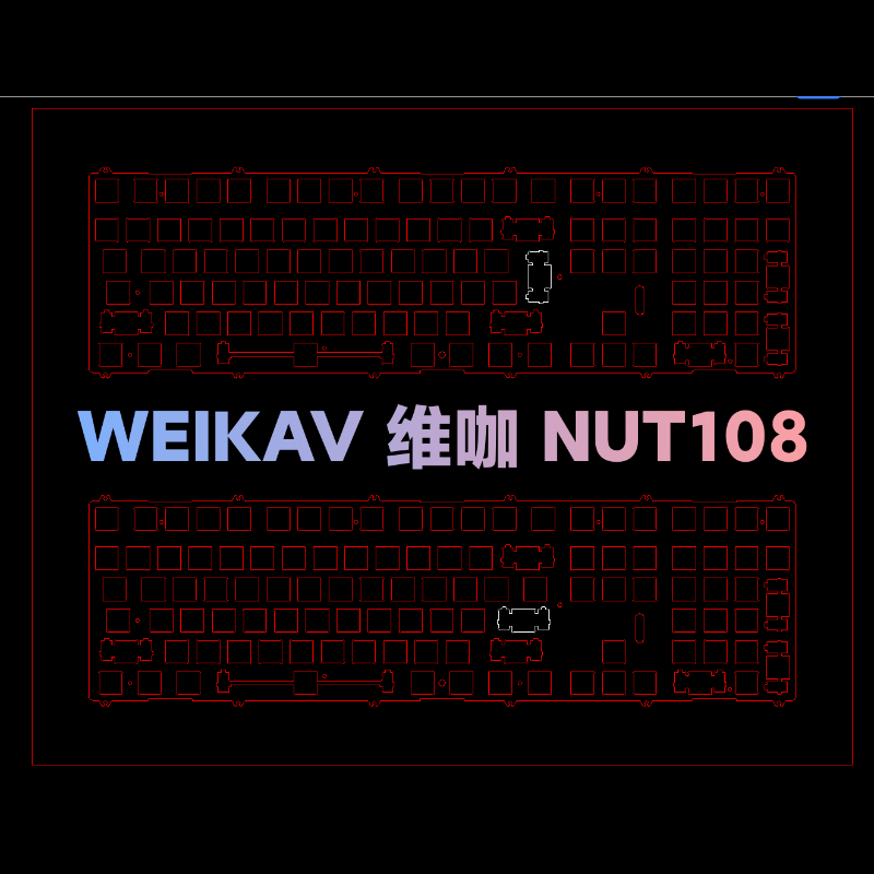 WEIKAV NUT108 メカニカルキーボードポジショニン - Gaming Pc Equipment のレビューと価格