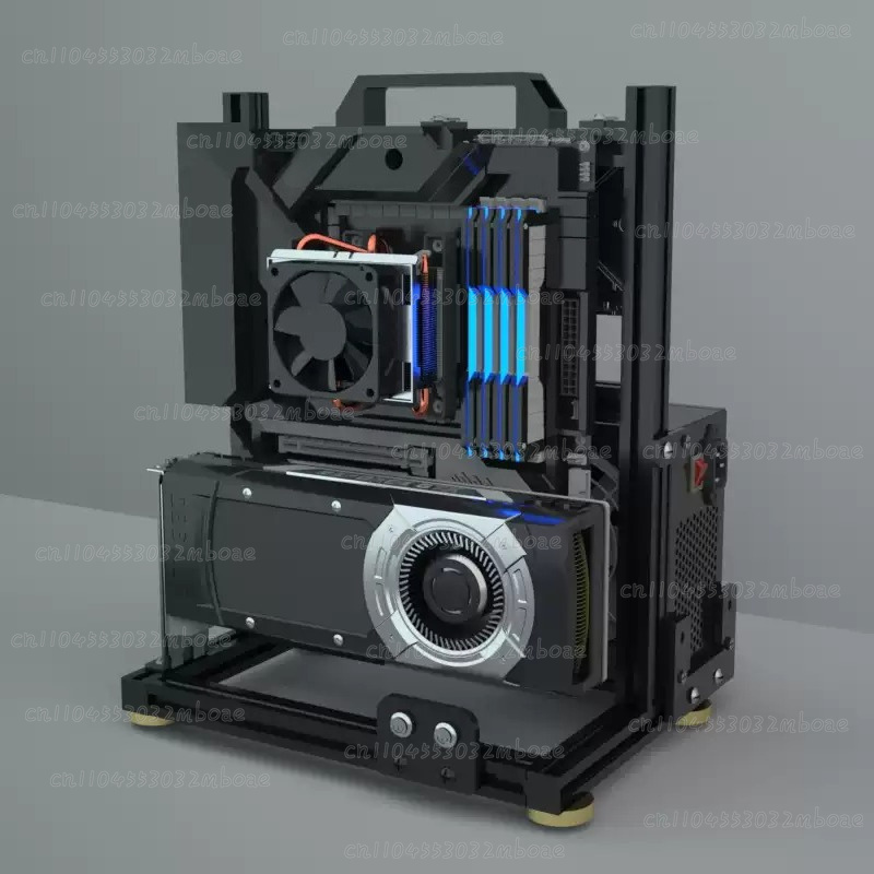 垂直型ゲーミングPCテストベンチ、オープンエアコンピューター - Pc Gaming Itx のレビューと価格