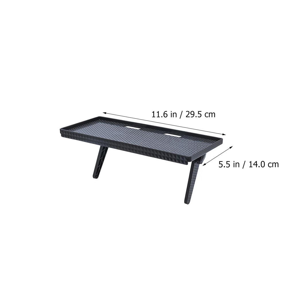 穴あけ不要のABS製テレビモニターマウントオーガナイザーシェ - Desk Cable Organizer のレビューと価格