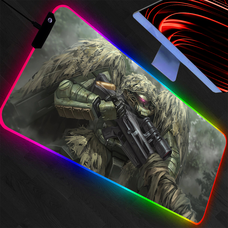 大型マウスパッド 機動戦士ガンダム RGB ノートパソコン  - Pc Gaming White のレビューと価格