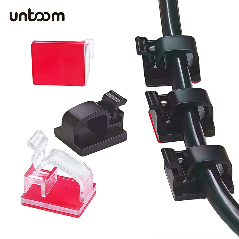 20個入り 粘着式ケーブルワイヤークリップ ケーブル管理 ワ - Desk Cable Organizer のレビューと価格