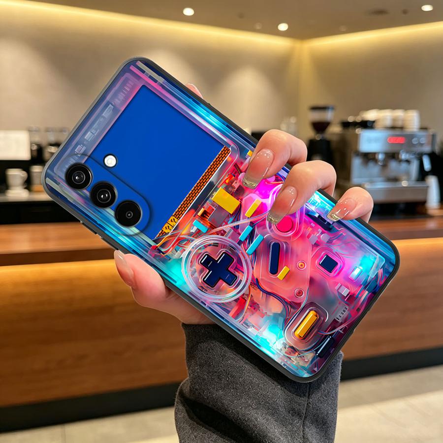 カラーゲーミングコンソール風スマホケース サムスン Gala - Pc Gaming Samsung のレビューと価格