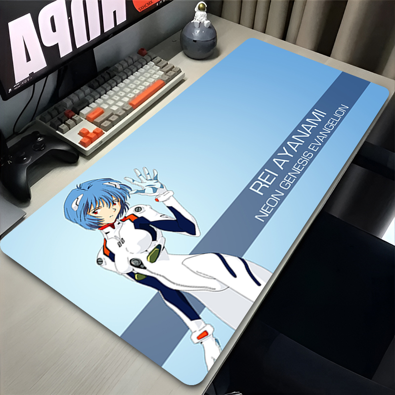 マウスパッド XXL 大型かわいいアニメガール綾波レイマウス - Gaming Pc Equipment のレビューと価格